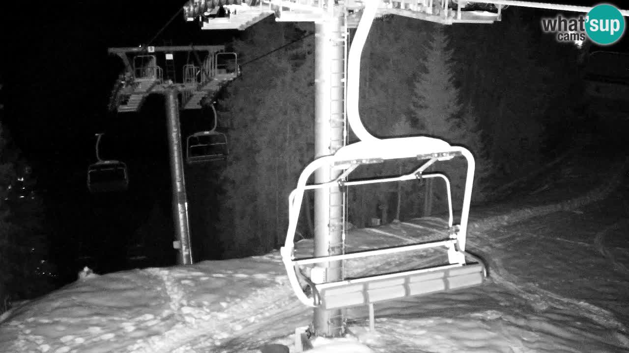 Webcam Kranjska Gora VITRANC 2 | Station supérieure