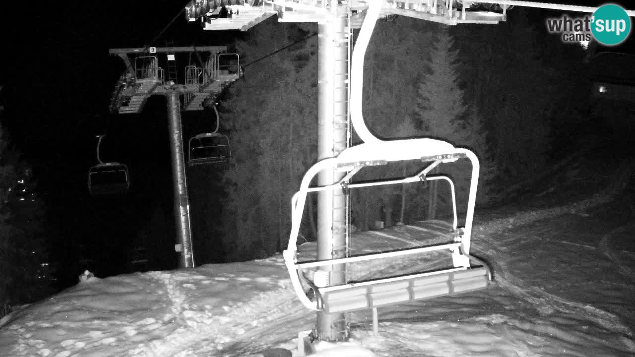 Webcam Kranjska Gora VITRANC 2 | Station supérieure