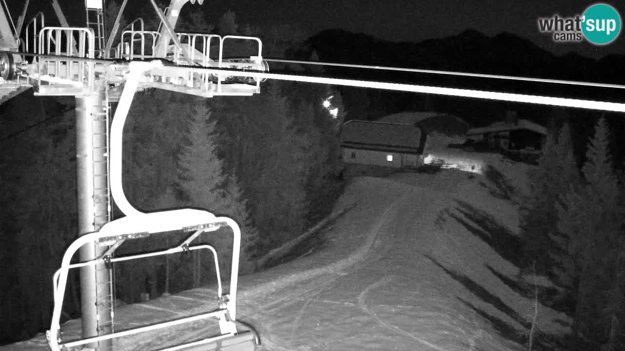 Webcam Kranjska Gora VITRANC 2 upper station