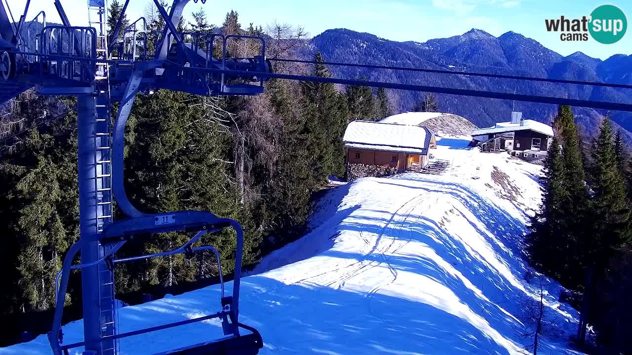 Webcam Kranjska Gora VITRANC 2 | Station supérieure