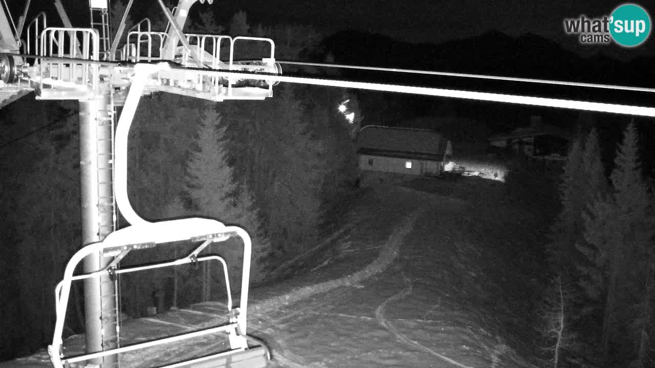 Webcam Kranjska Gora VITRANC 2 | Station supérieure