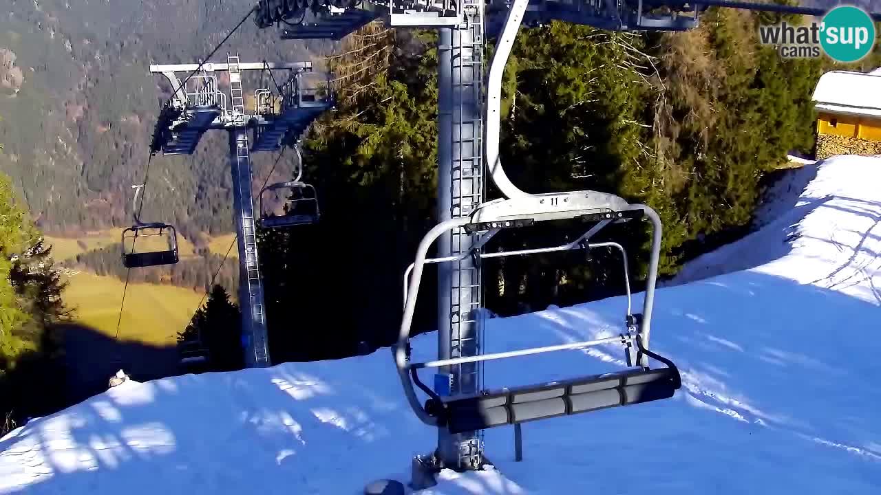 Web kamera Kranjska Gora VITRANC 2 | gornja postaja