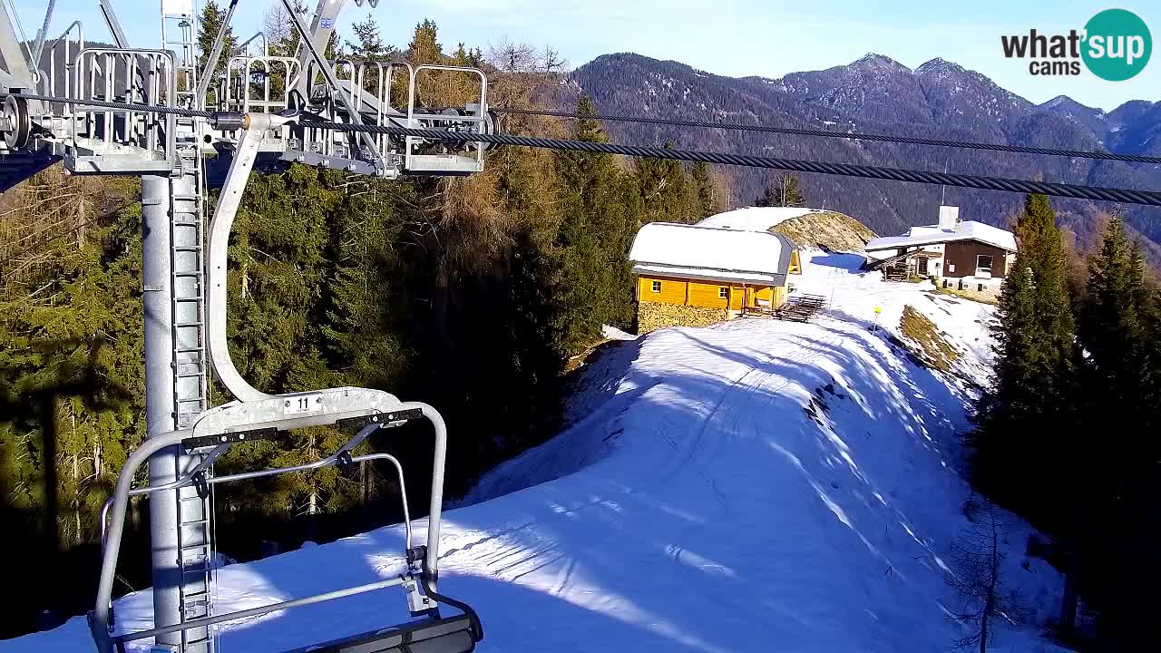 Webcam Kranjska Gora VITRANC 2 upper station