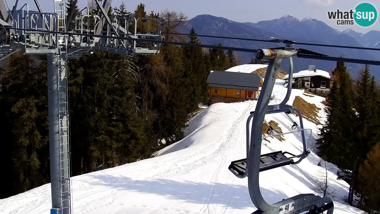 Webcam Kranjska Gora VITRANC 2 | Station supérieure