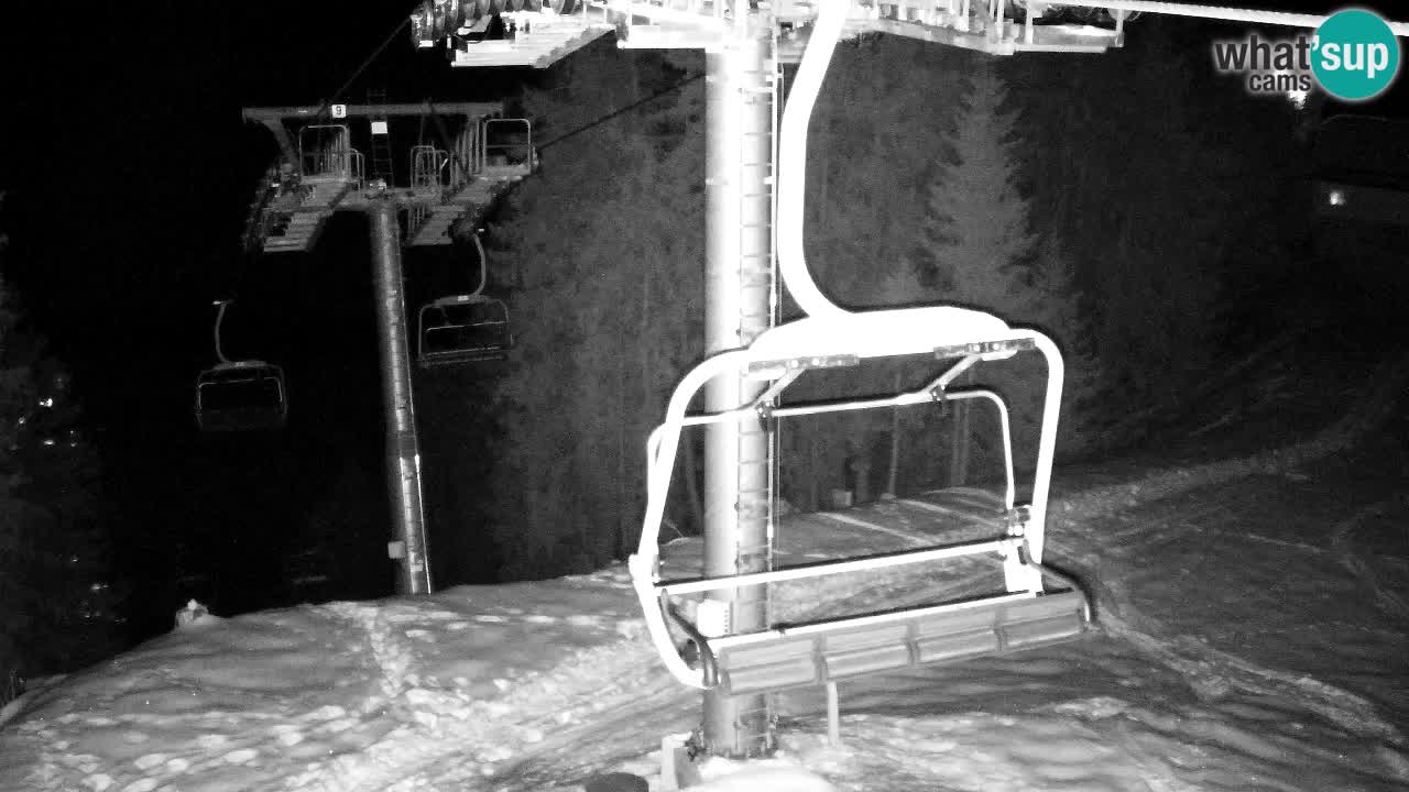 Webcam Kranjska Gora VITRANC 2 upper station