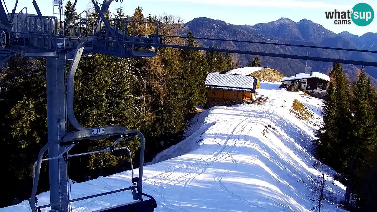 Webcam Kranjska Gora VITRANC 2 | station supérieure