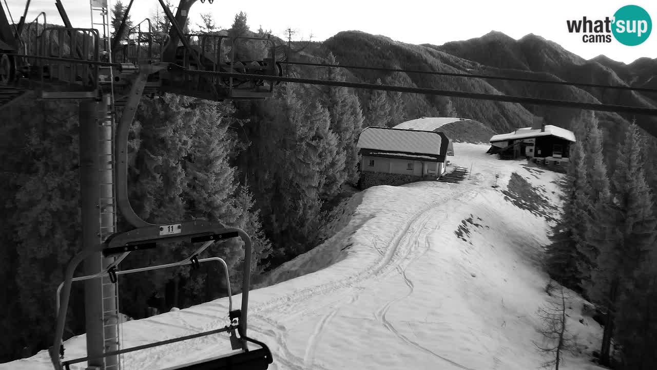 Webcam Kranjska Gora VITRANC 2 upper station