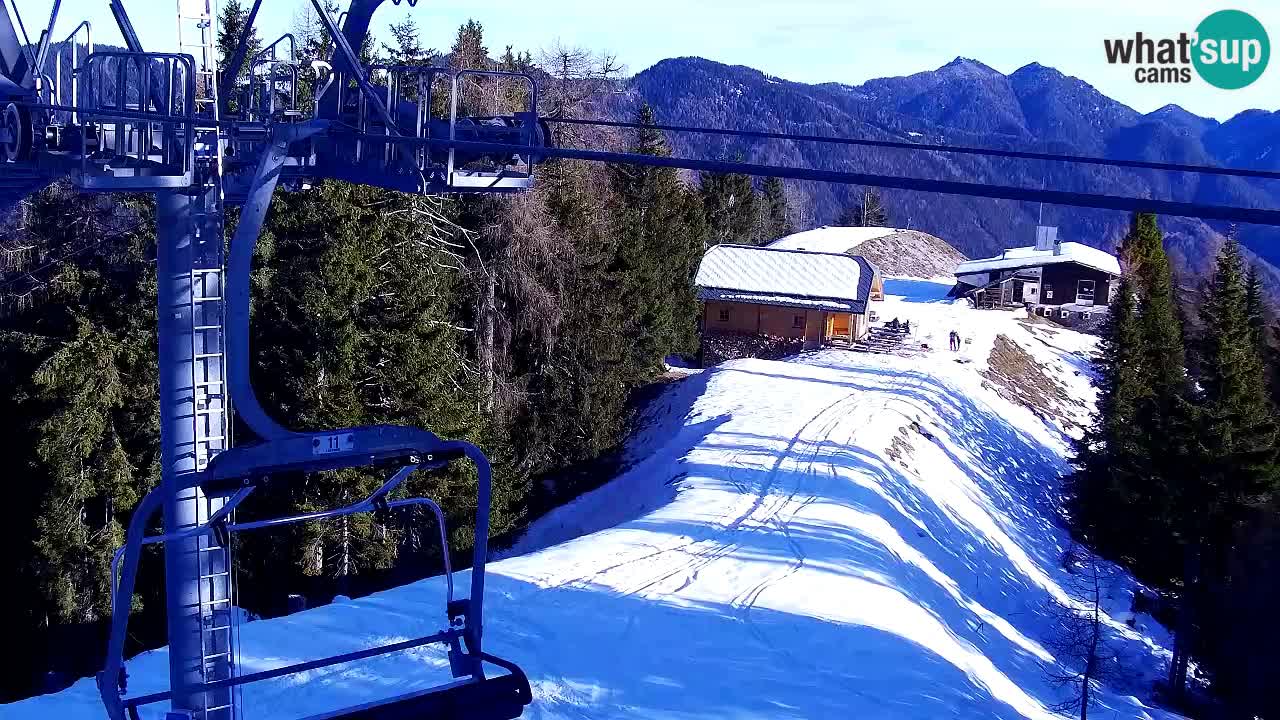 Webcam Kranjska Gora VITRANC 2 upper station