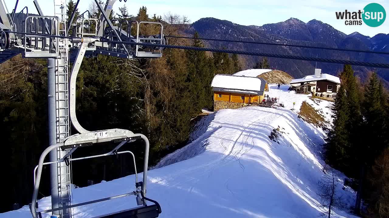 Webcam Kranjska Gora VITRANC 2 | station supérieure