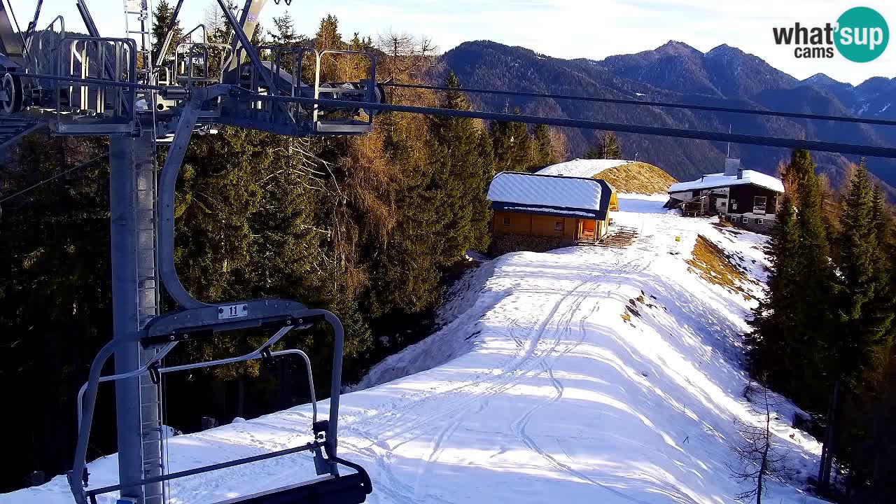 Webcam Kranjska Gora VITRANC 2 | Station supérieure