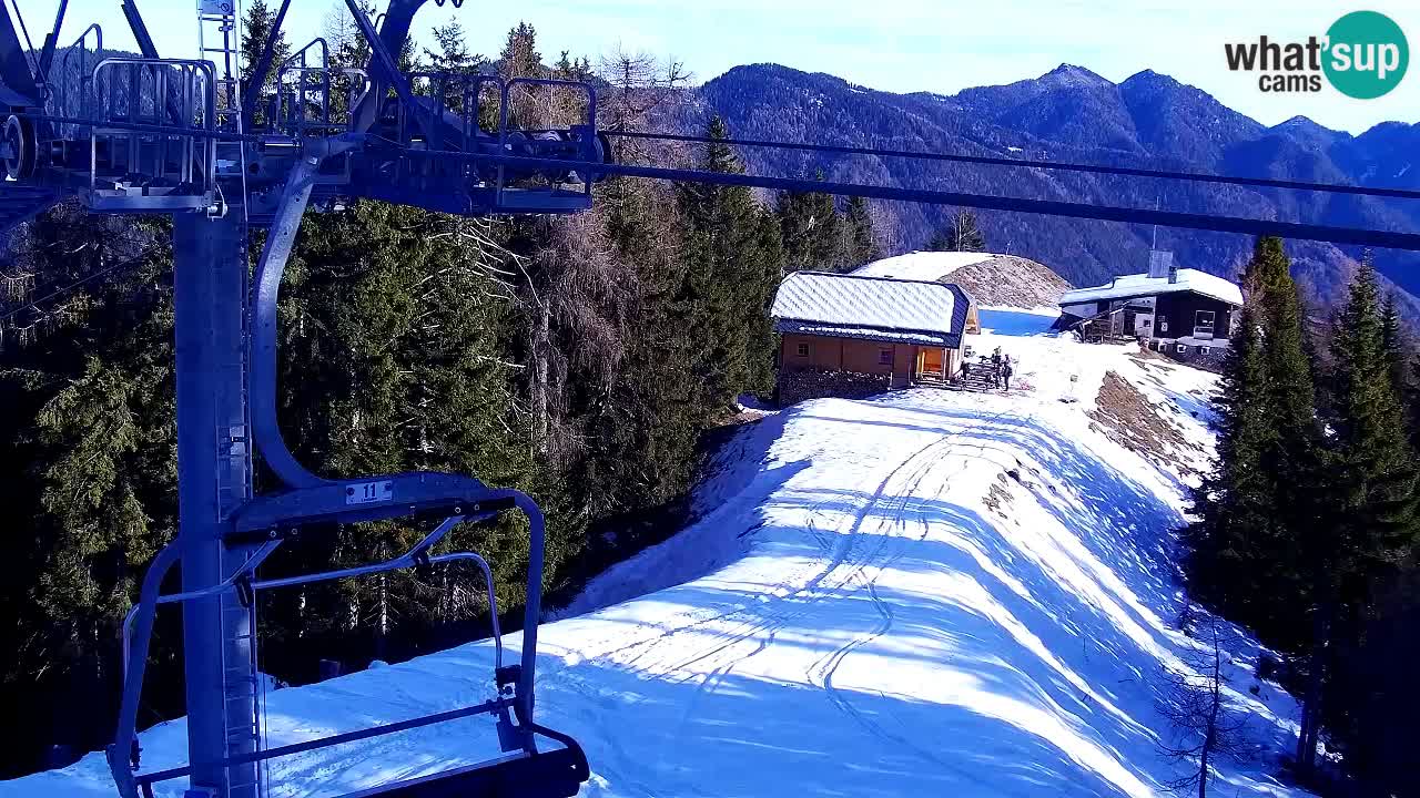 Webcam Kranjska Gora VITRANC 2 | Station supérieure