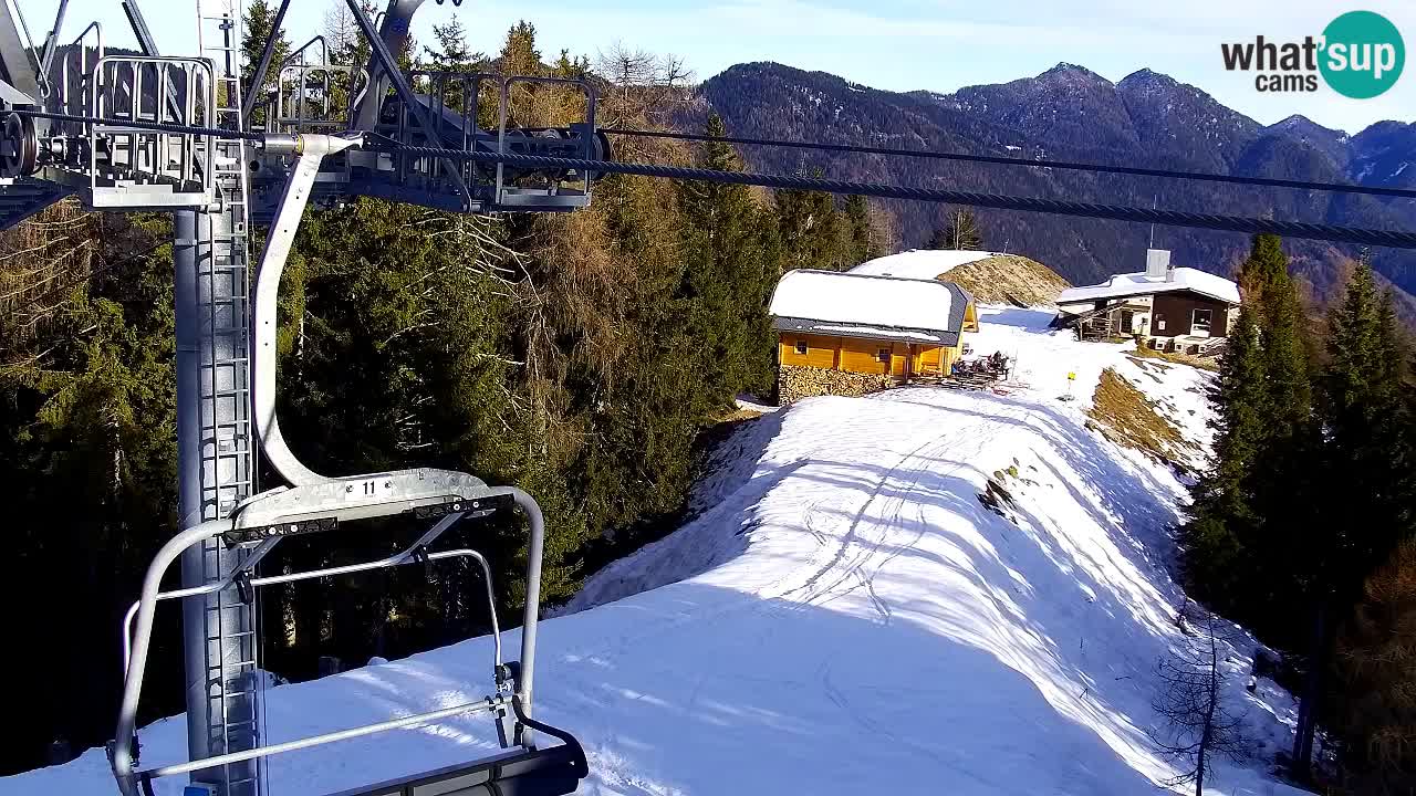Webcam Kranjska Gora VITRANC 2 upper station