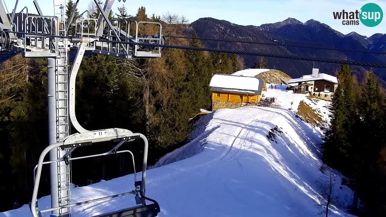 Webcam Kranjska Gora VITRANC 2 | Station supérieure