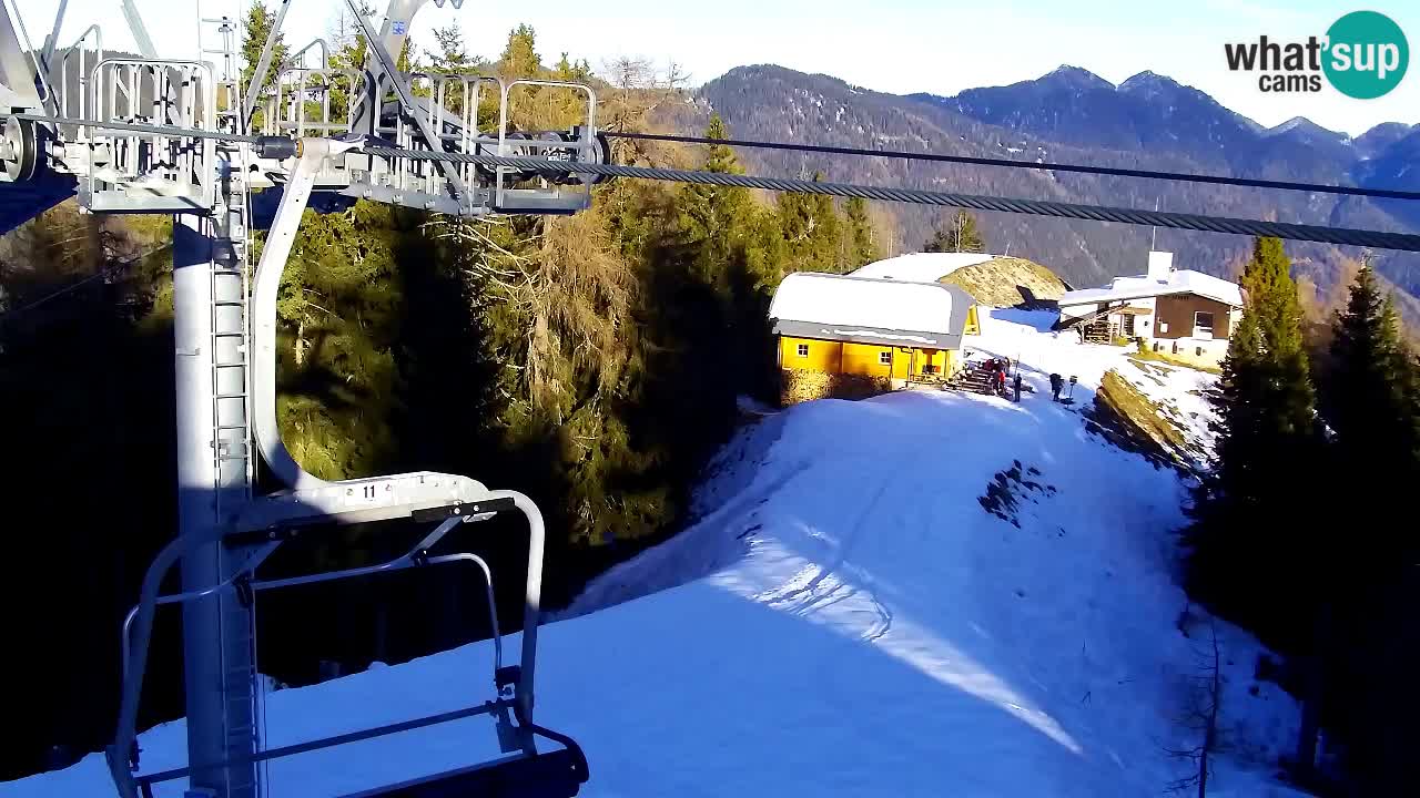 Webcam Kranjska Gora VITRANC 2 | station supérieure