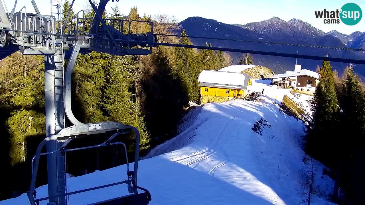 Webcam Kranjska Gora VITRANC 2 | station supérieure