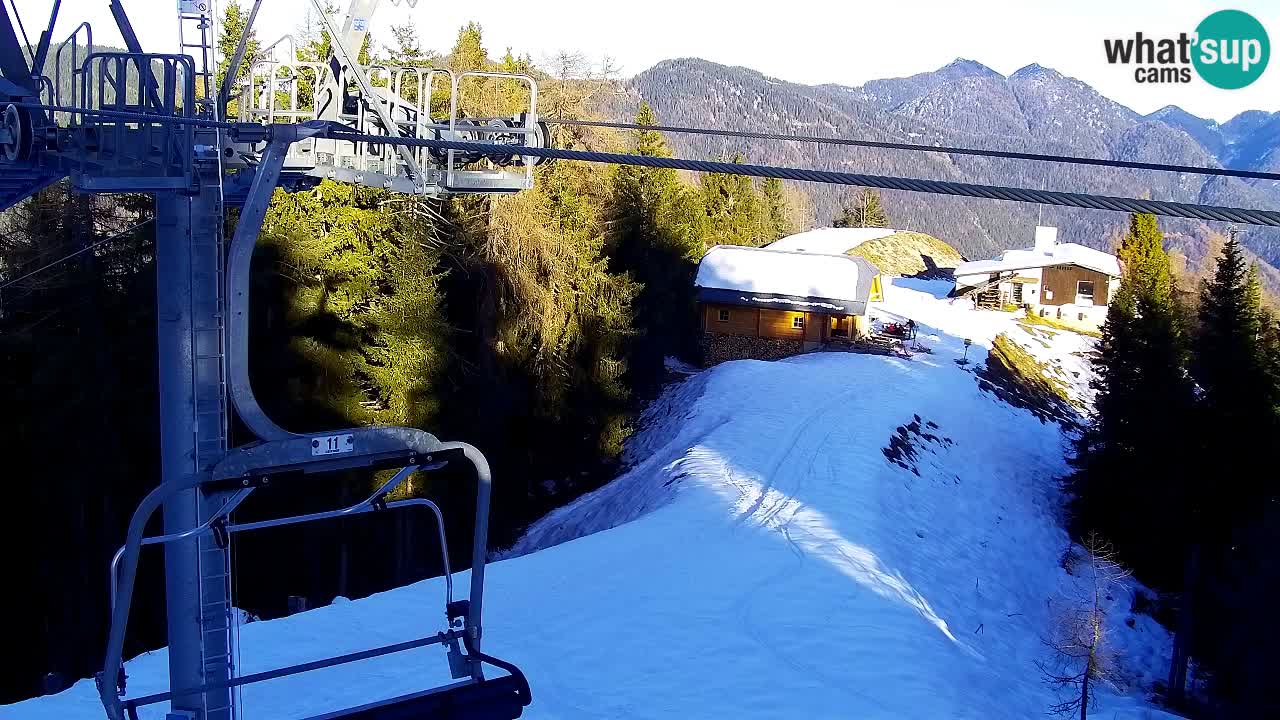 Web kamera Kranjska Gora VITRANC 2 | gornja postaja