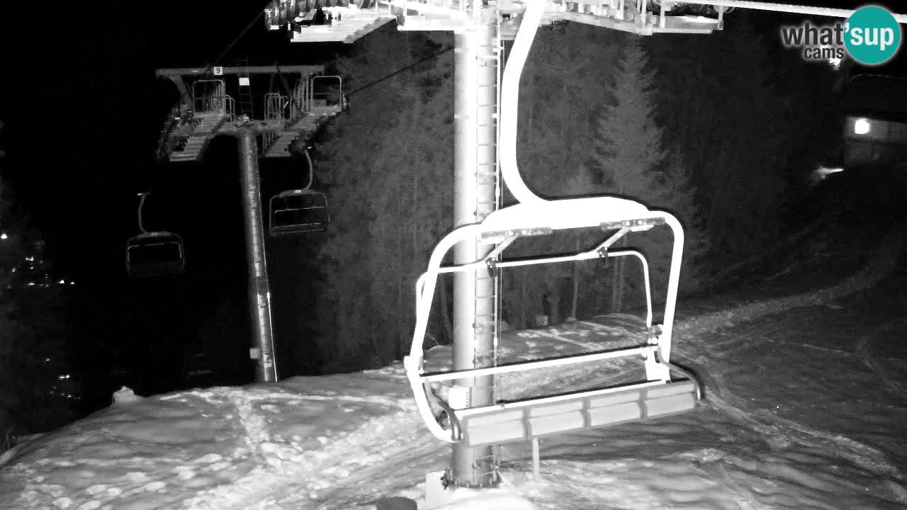 Web kamera Kranjska Gora VITRANC 2 | gornja postaja