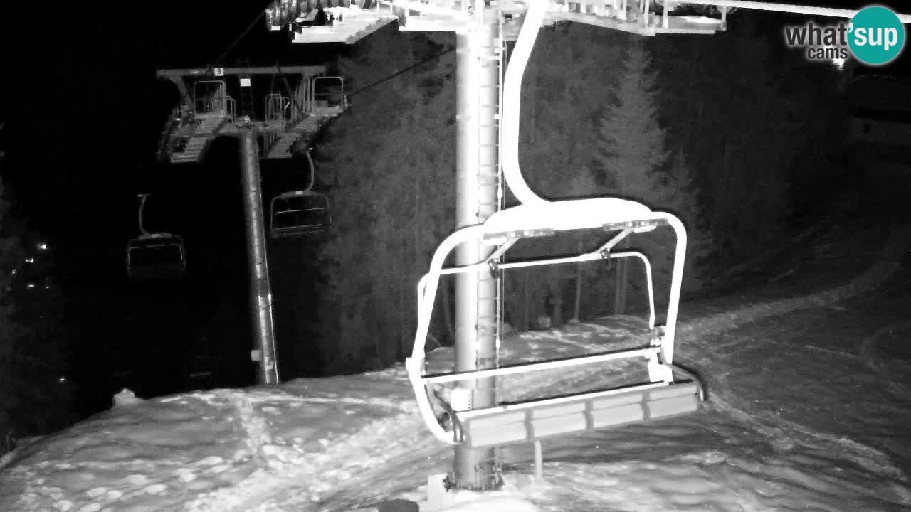 Webcam Kranjska Gora VITRANC 2 | Station supérieure