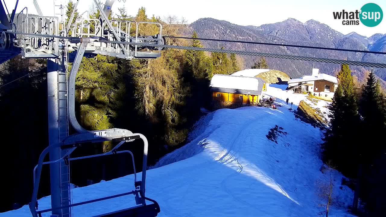 Webcam Kranjska Gora VITRANC 2 | Station supérieure