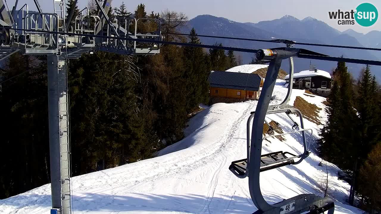 Web kamera Kranjska Gora VITRANC 2 | gornja postaja