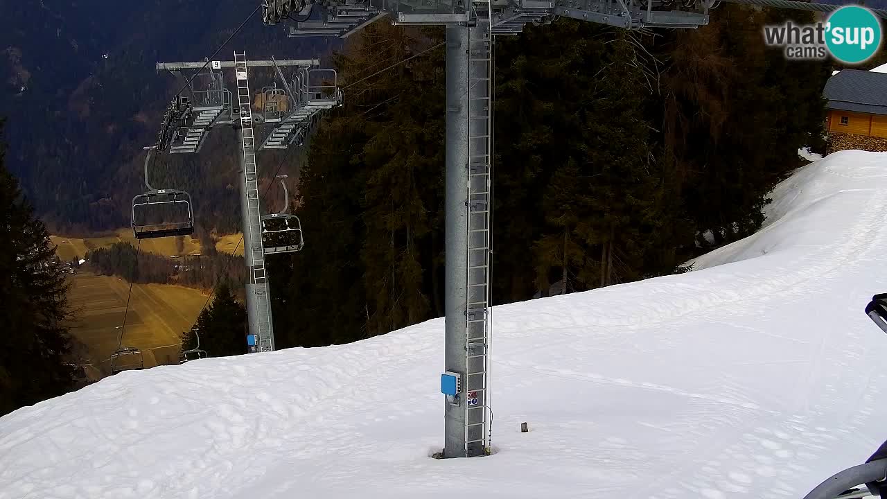 Webcam Kranjska Gora VITRANC 2 | station supérieure
