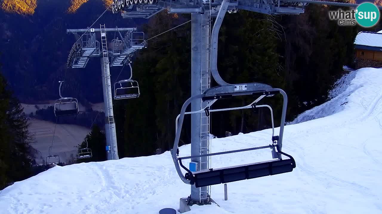 Web kamera Kranjska Gora VITRANC 2 | gornja postaja