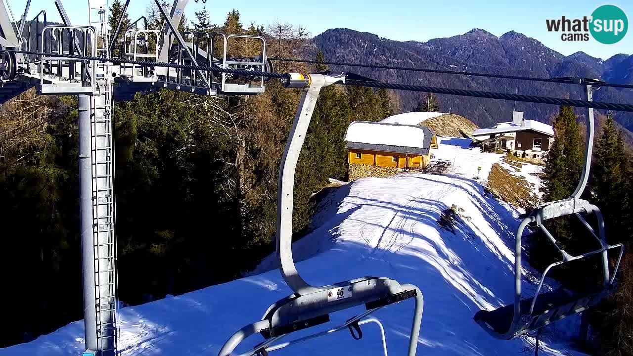 Webcam Kranjska Gora VITRANC 2 | station supérieure