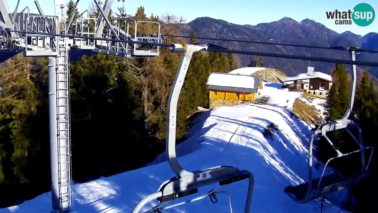 Webcam Kranjska Gora VITRANC 2 upper station