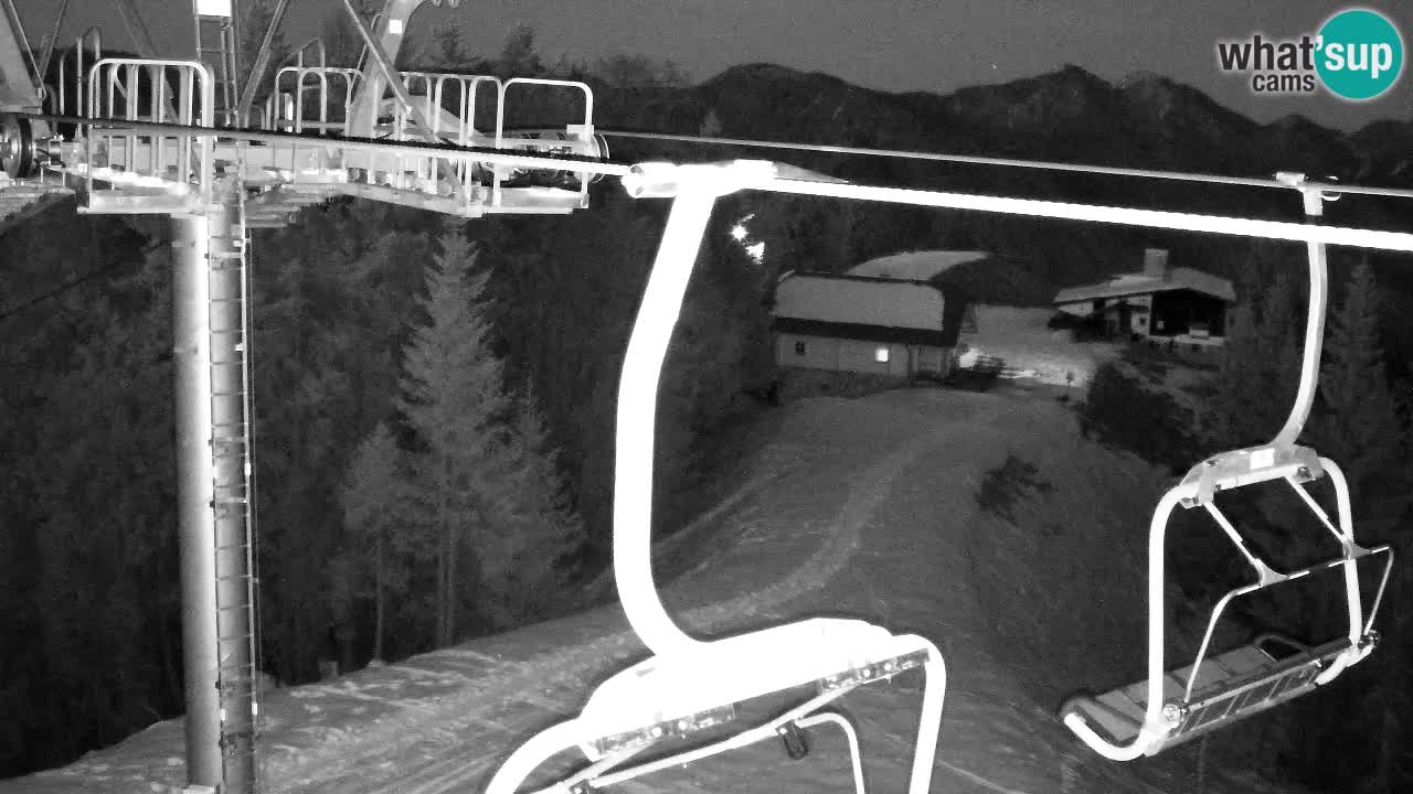 Webcam Kranjska Gora VITRANC 2 | station supérieure