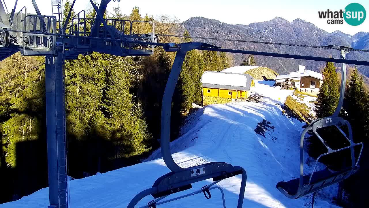 Webcam Kranjska Gora VITRANC 2 upper station