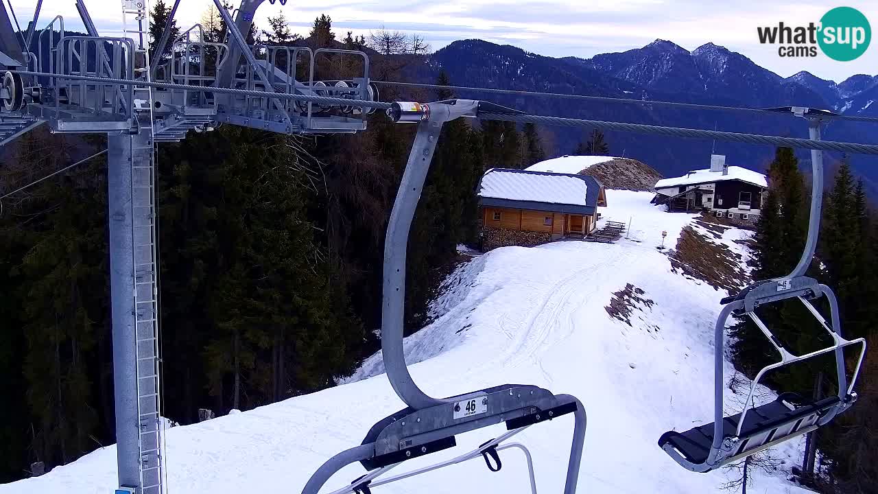 Web kamera Kranjska Gora VITRANC 2 | gornja postaja