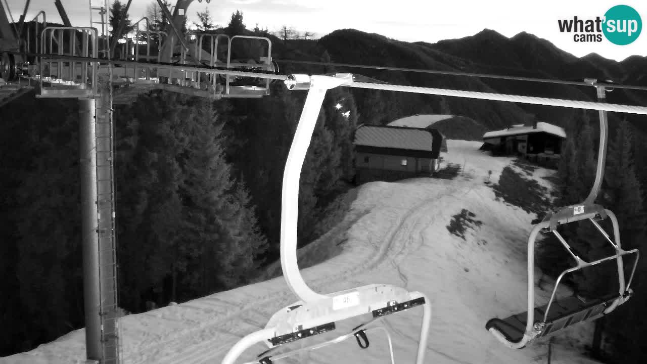 Webcam Kranjska Gora VITRANC 2 | Station supérieure