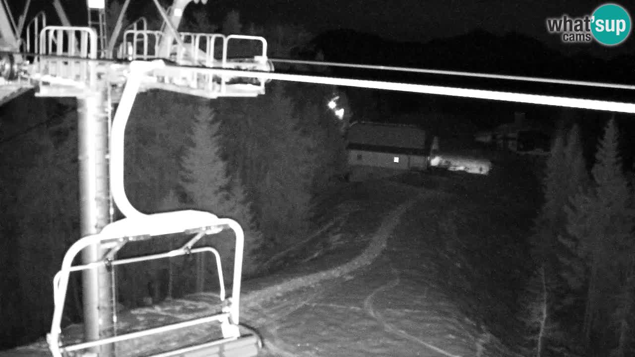 Webcam Kranjska Gora VITRANC 2 | station supérieure