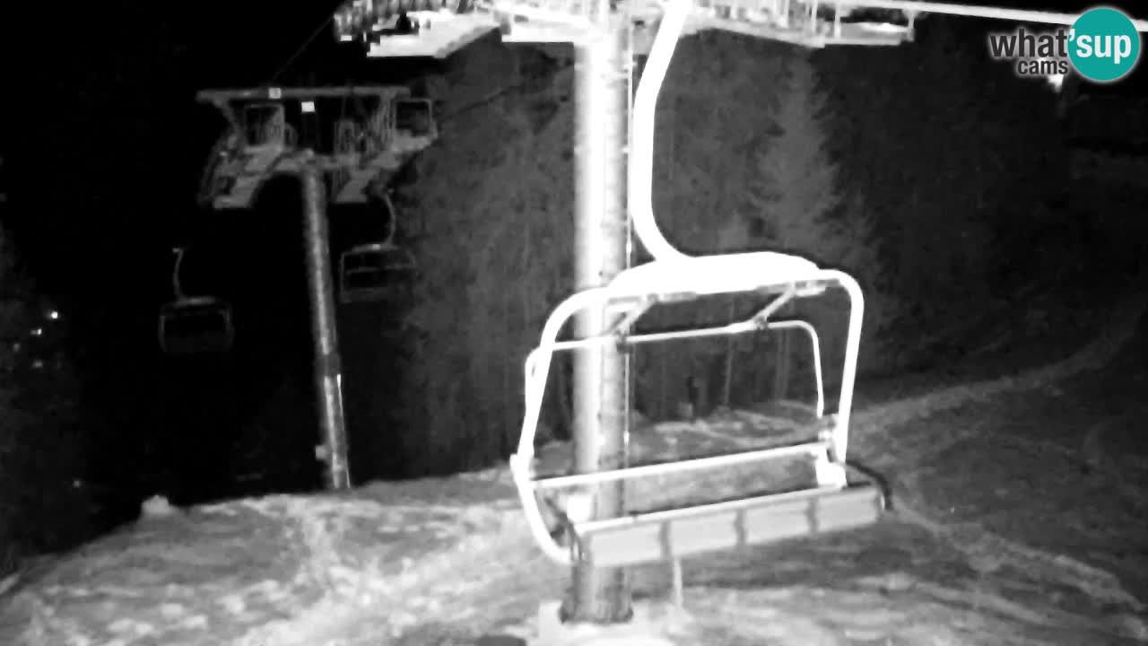 Web kamera Kranjska Gora VITRANC 2 | gornja postaja