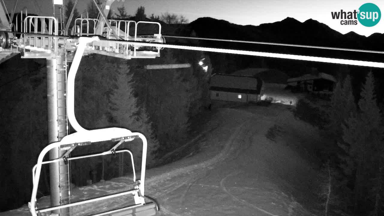 Web kamera Kranjska Gora VITRANC 2 | gornja postaja
