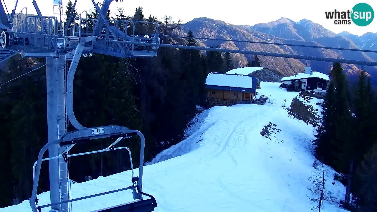 Webcam VITRANC 2 | Kranjska Gora – stazione superiore