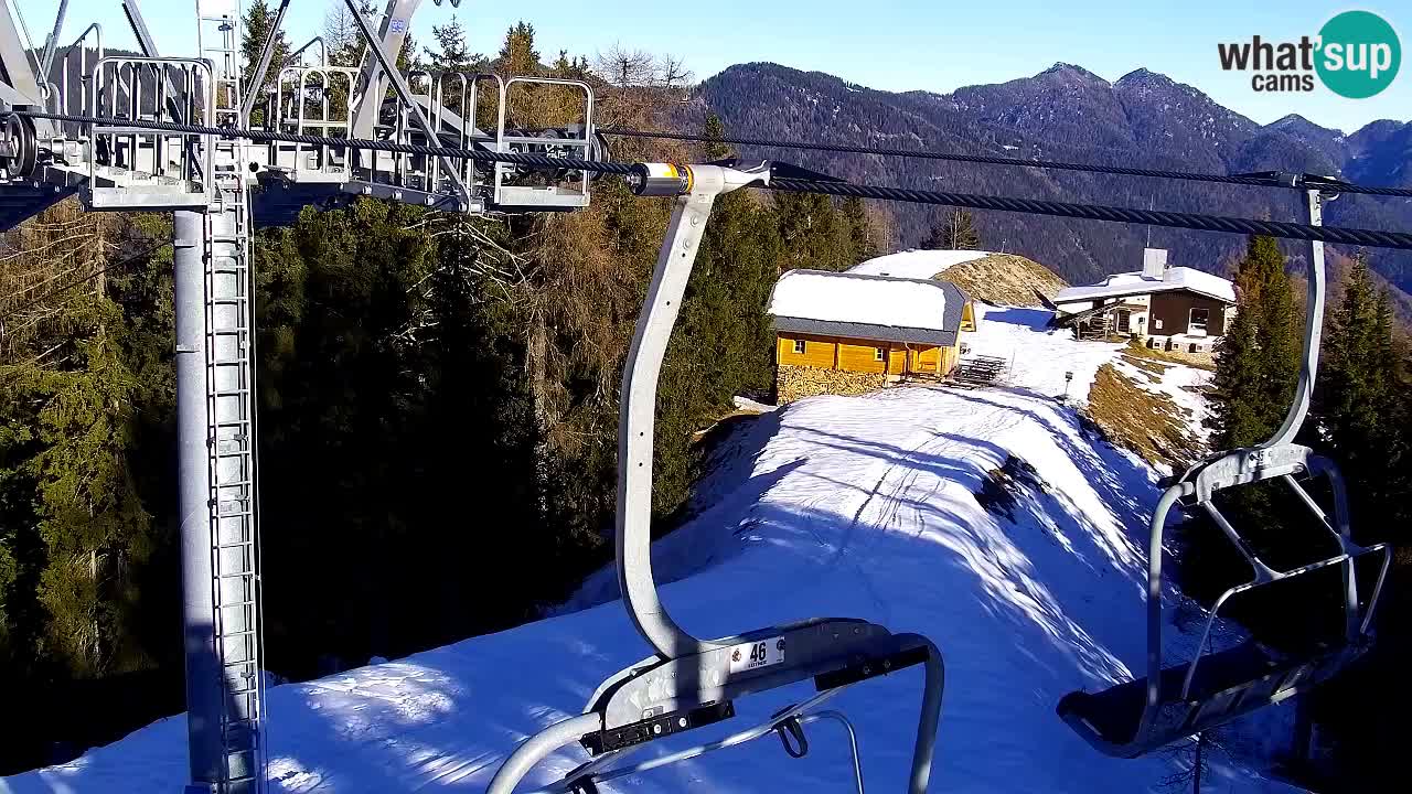 Webcam Kranjska Gora VITRANC 2 upper station