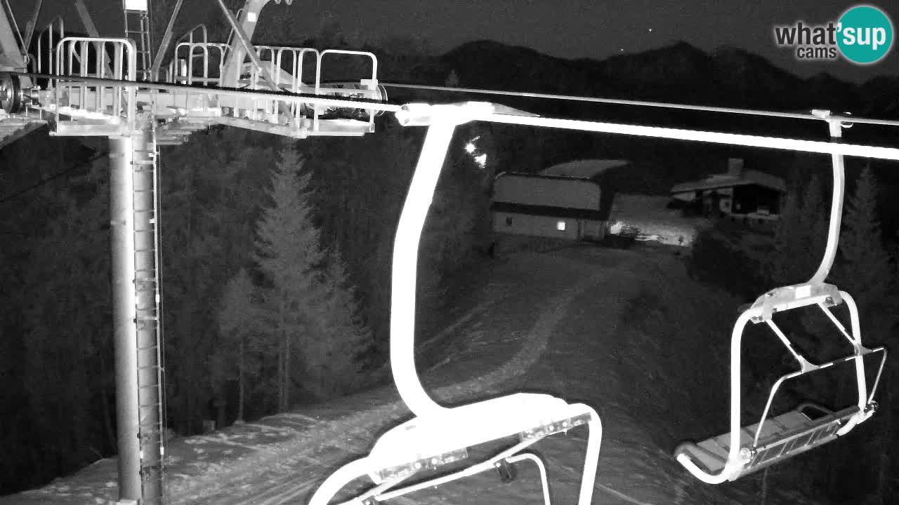Webcam Kranjska Gora VITRANC 2 upper station