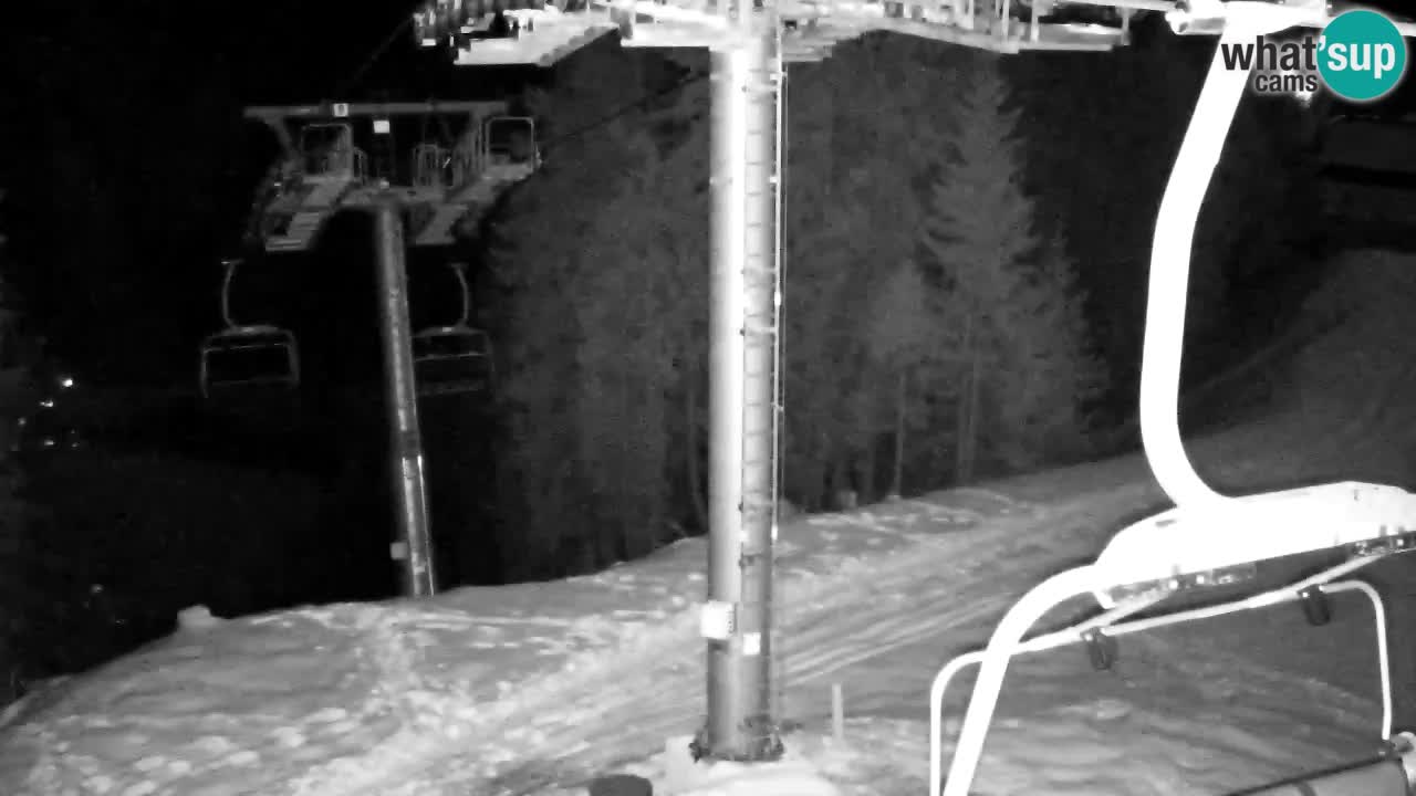 Web kamera Kranjska Gora VITRANC 2 | gornja postaja