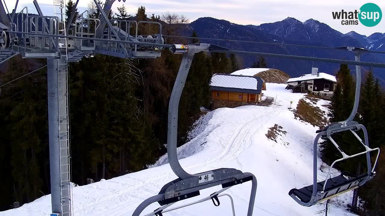 Webcam Kranjska Gora VITRANC 2 upper station