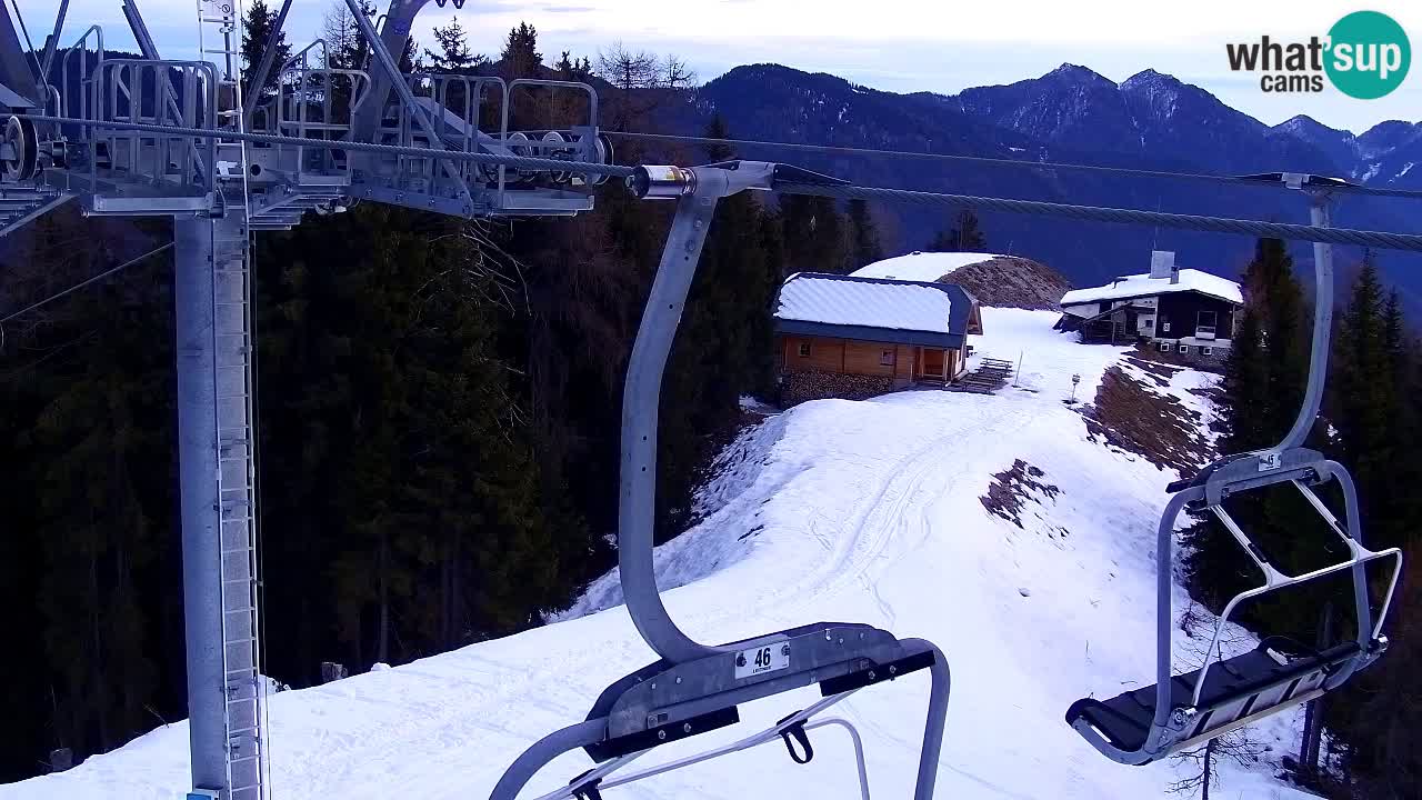 Webcam Kranjska Gora VITRANC 2 | Station supérieure