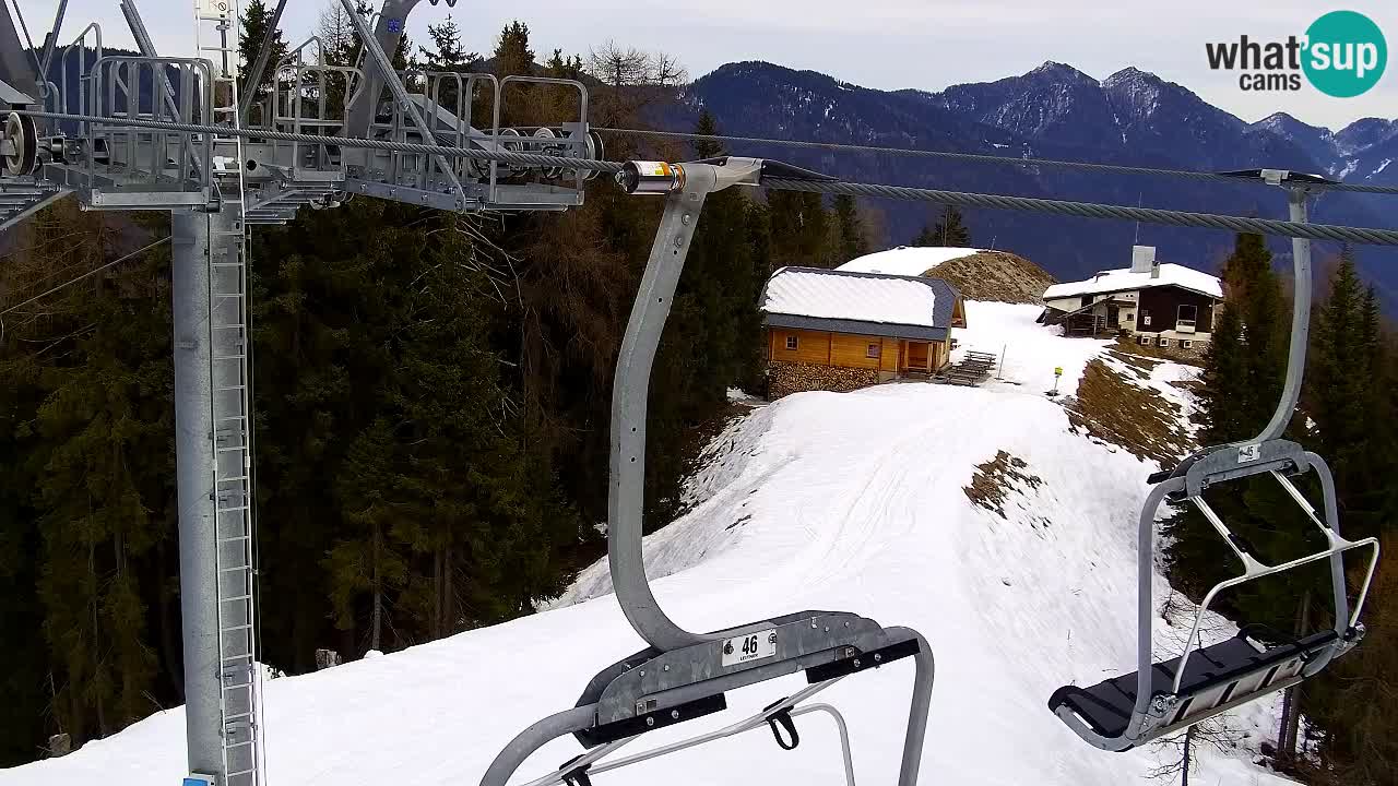 Webcam Kranjska Gora VITRANC 2 | station supérieure