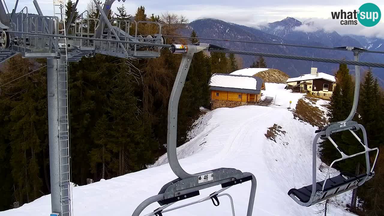 Webcam Kranjska Gora VITRANC 2 | Station supérieure