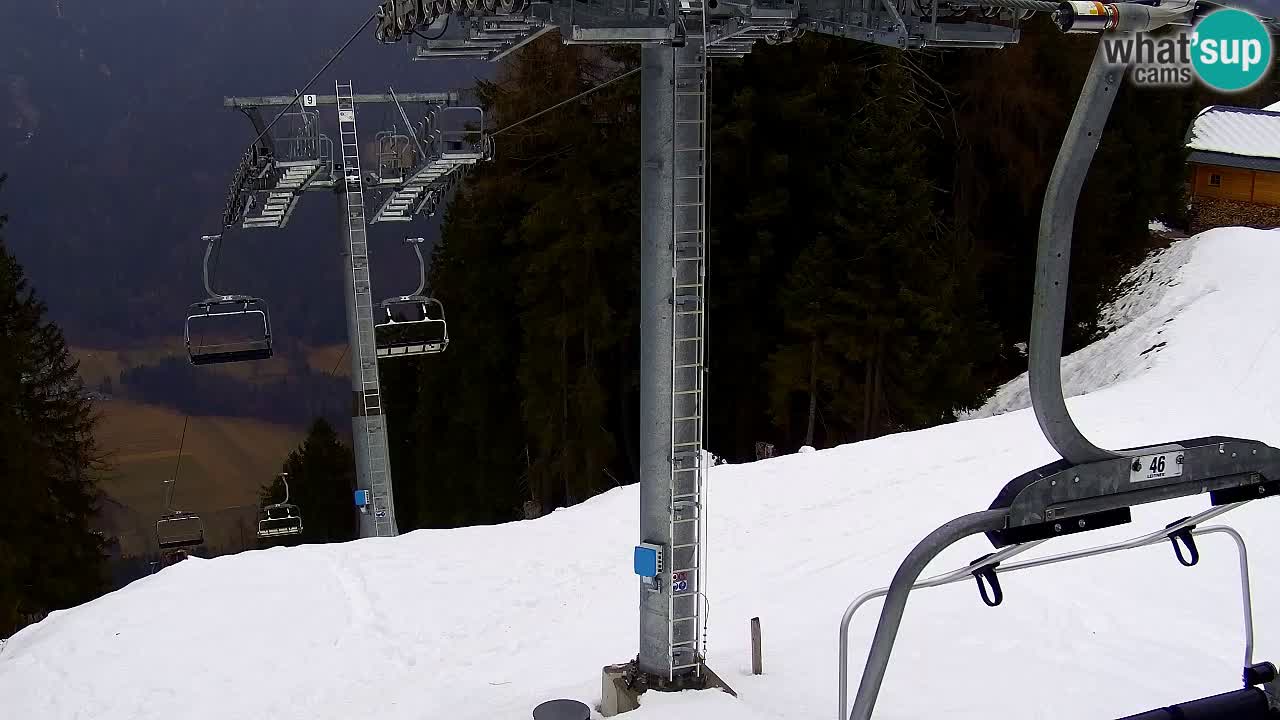 Webcam Kranjska Gora VITRANC 2 | Station supérieure