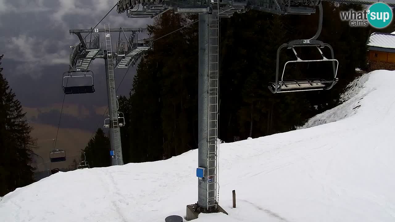 Webcam Kranjska Gora VITRANC 2 upper station