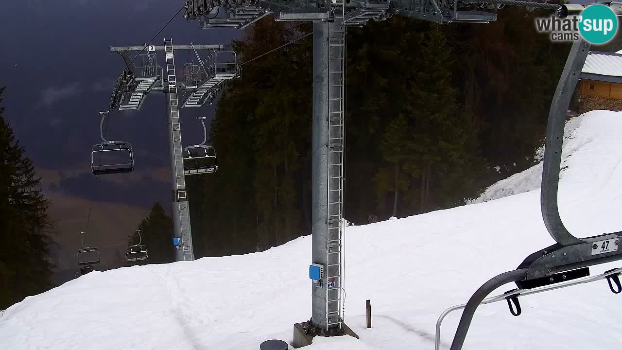 Webcam Kranjska Gora VITRANC 2 upper station