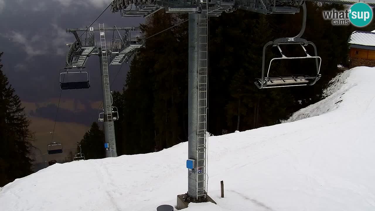 Web kamera Kranjska Gora VITRANC 2 | gornja postaja