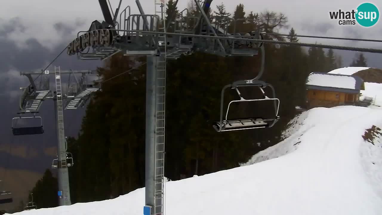 Webcam Kranjska Gora VITRANC 2 upper station