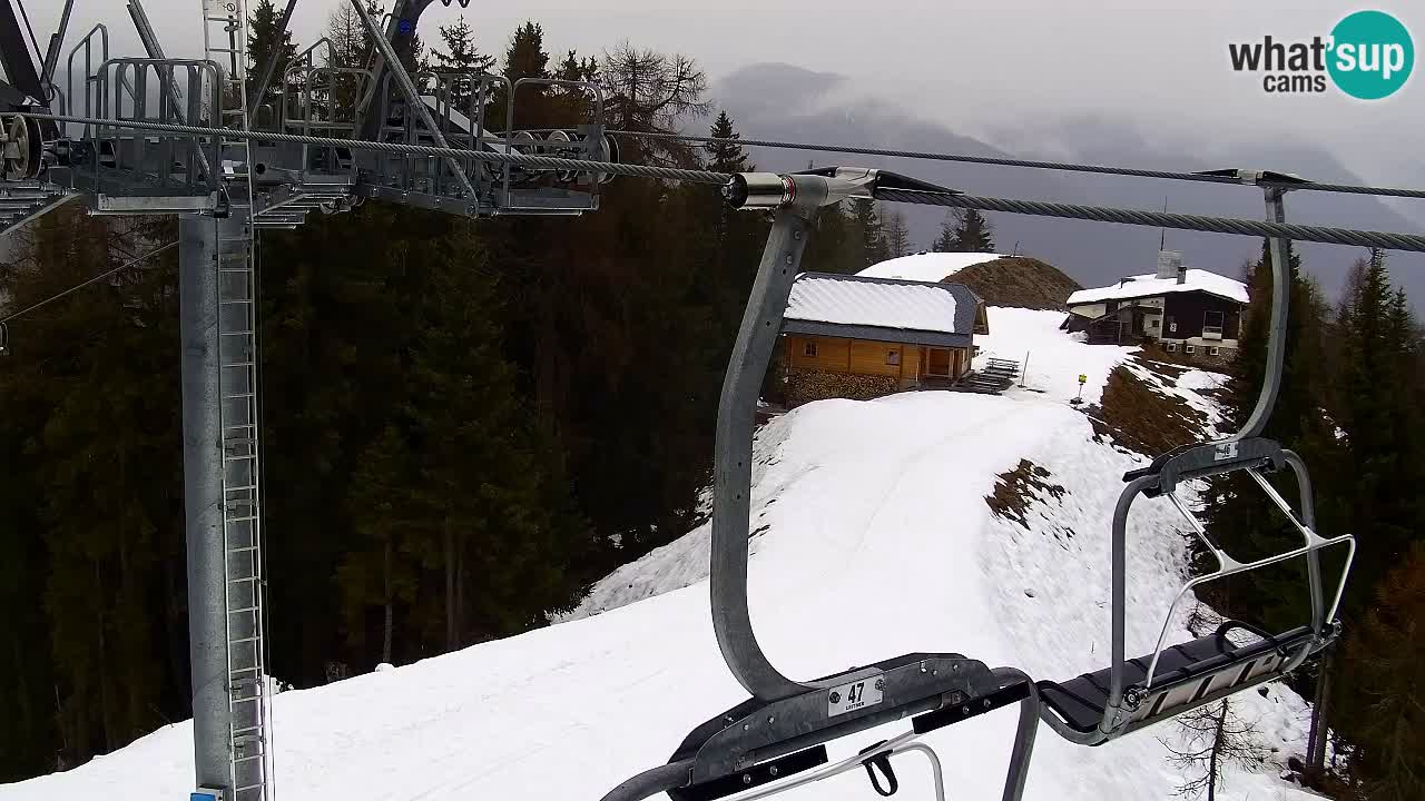 Webcam Kranjska Gora VITRANC 2 | Station supérieure