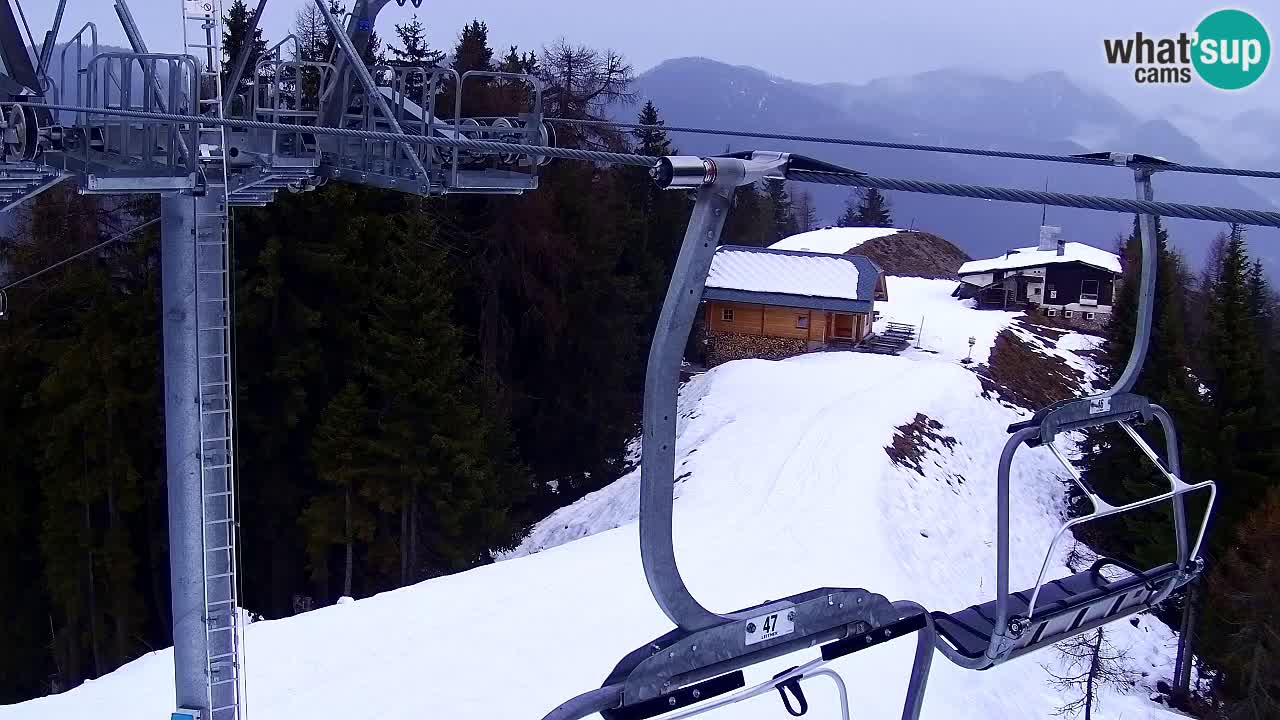 Webcam Kranjska Gora VITRANC 2 | station supérieure